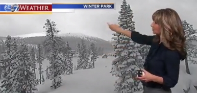 Lisa Hidalgo Weather Fail