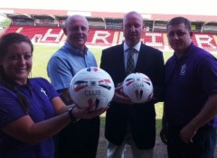 harriers charity game